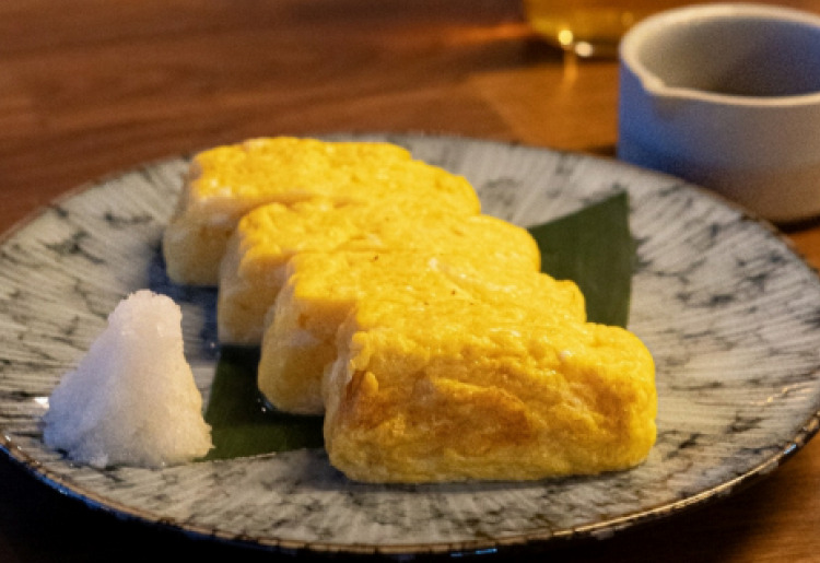 牡蠣屋の厚焼き卵